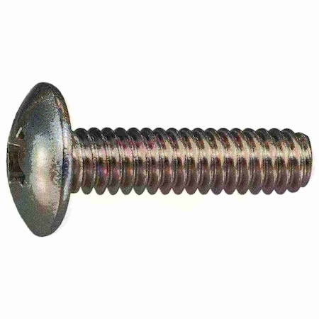 Midwest Fastener 1/4"-20 x 1 in Phillips Truss Machine Screw, Plain 18-8 Stainless Steel, 50 PK 54505